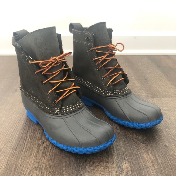 grey ll bean boots